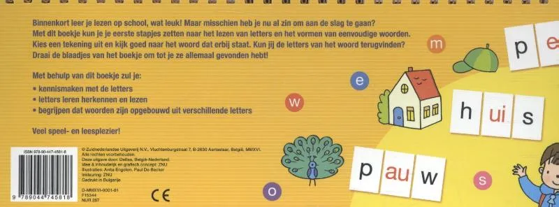 Allereerste woorden vormen | 9789044745818 Allereerste woorden vormen - Afbeelding 2