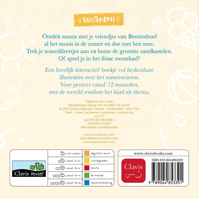 Doe je met me mee? De zomer | 9789044853391 Doe je met me mee? De zomer - Afbeelding 2