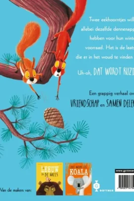 Alternative view of Twee vechtende eekhoorntjes