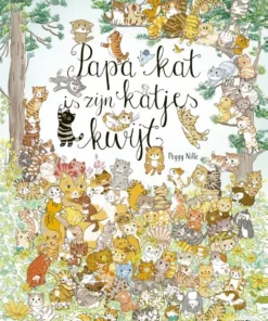 Papa kat is zijn 100 katjes kwijt (4+)