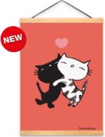 poster A2 Pim & Pom knuffel | 9789044755152