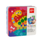 Dino stickerkaartenblik | 8008324078110 Dino stickerkaartenblik | 8008324078110