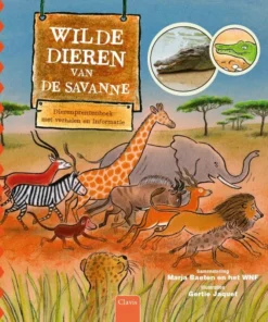 Wilde dieren van de savanne
