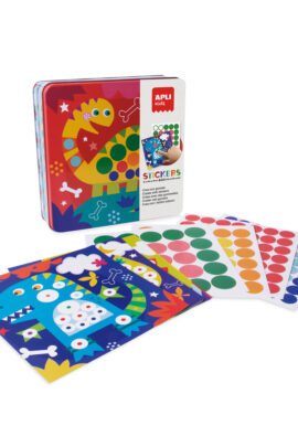 Dino stickerkaartenblik | 8410782185307