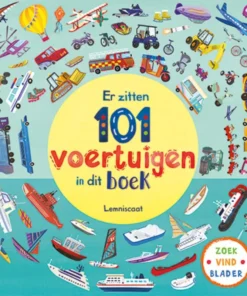 Er zitten 101 voertuigen in dit boek