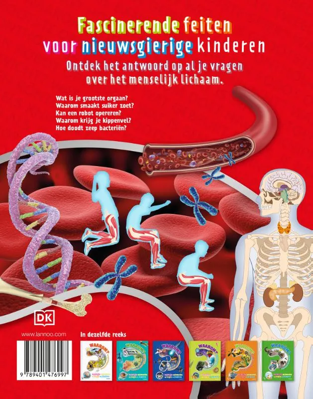 Waarom? De grote encyclopedie van je lichaam | 9789401476997 Waarom? De grote encyclopedie van je lichaam - Afbeelding 2