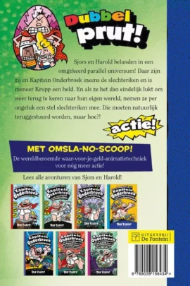 Alternative view of Kapitein Onderbroek en de pedante plaaggeesten van de parallelle paarse plee-planeet