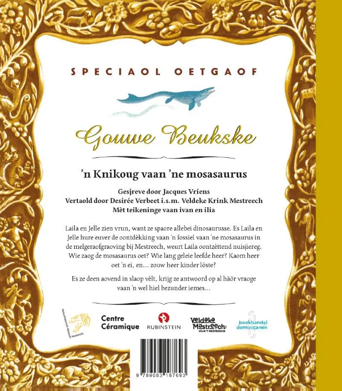 'n Knikoug vaan 'ne mosasaurus | 9789083187693 'n Knikoug vaan 'ne mosasaurus - Afbeelding 2