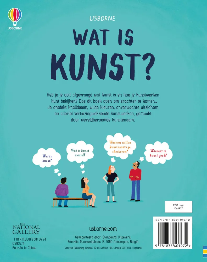 Wat is kunst? | 9781835401972 Wat is kunst? - Afbeelding 2