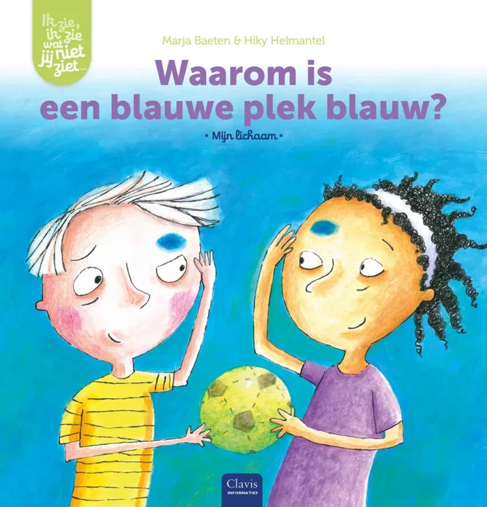 Waarom is een blauwe plek blauw?