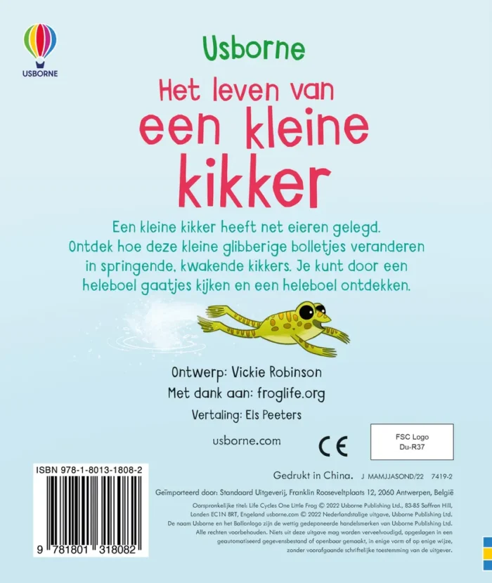 Het leven van een kleine kikker - Afbeelding 2