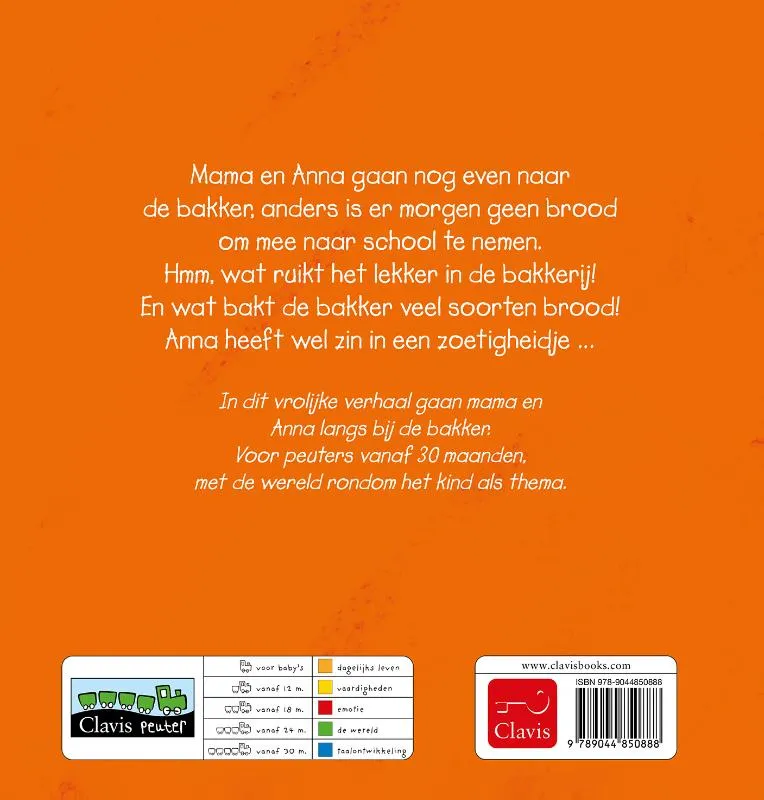 Anna bij de bakker | 9789044850888 Anna bij de bakker - Afbeelding 2