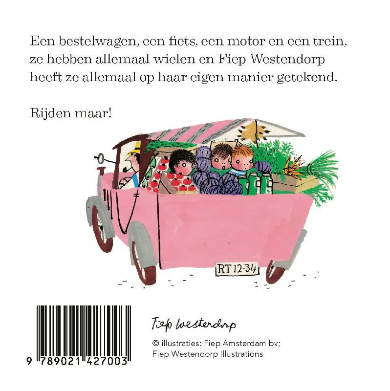 Fiep op wielen | 9789021427003 Fiep op wielen - Afbeelding 2