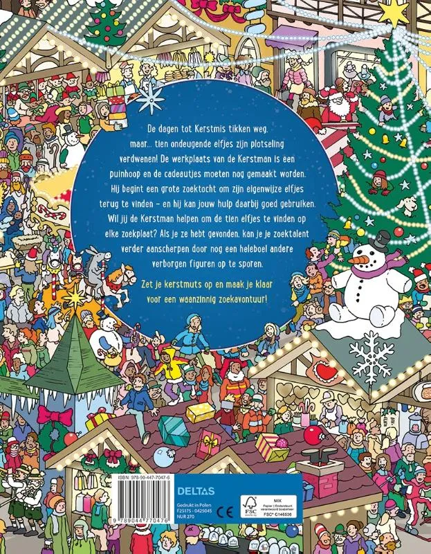 Waar zijn de kerstelfjes? | 9789044770476 Waar zijn de kerstelfjes? - Afbeelding 2