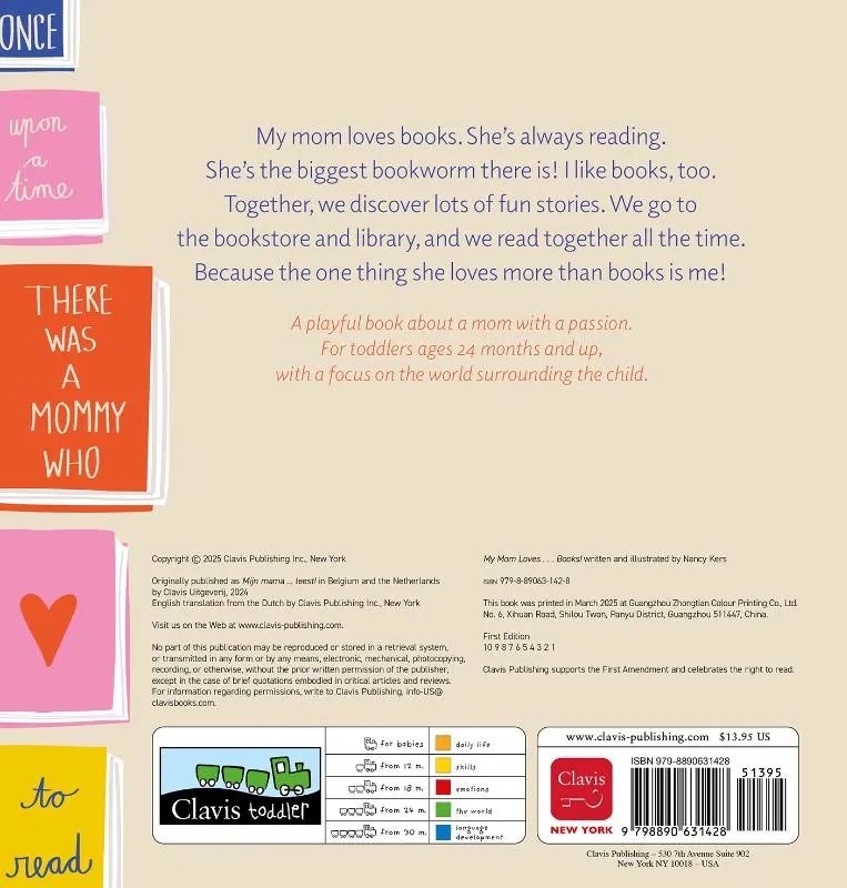 My Mom Loves...Books! | 9798890631428 My Mom Loves...Books! - Afbeelding 2