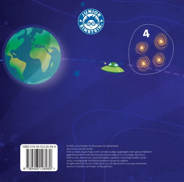 Het grote Junior Einstein rekenboek voor kleuters - Afbeelding 2