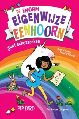 De enorm eigenwijze eenhoorn gaat schatzoeken