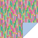 Inpakpapier - Candles taupe blue | 650