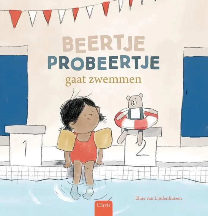 Beertje Probeertje gaat zwemmen