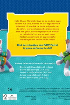 PAW Patrol Ik leer al tellen (5-6 j.) | 9789044760866