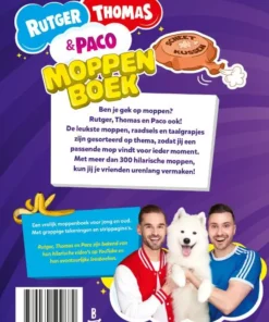 Het Moppenboek van Rutger, Thomas en Paco | 9789030509882 Het Moppenboek van Rutger, Thomas en Paco | 9789030509882