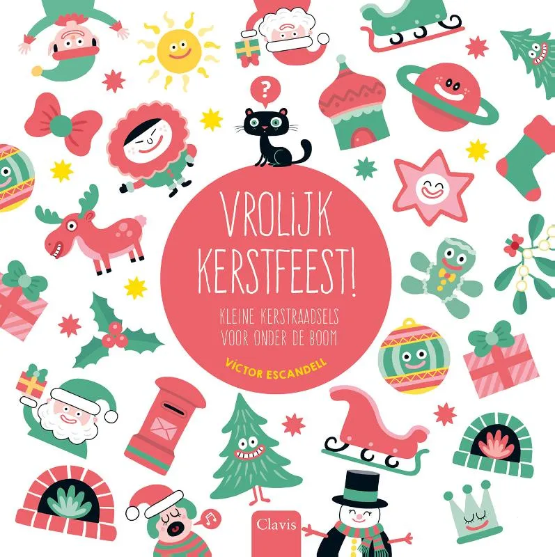 Vrolijk kerstfeest! - Kleine kerstraadsels voor onder de boom | 9789044851359 Vrolijk kerstfeest! - Kleine kerstraadsels voor onder de boom