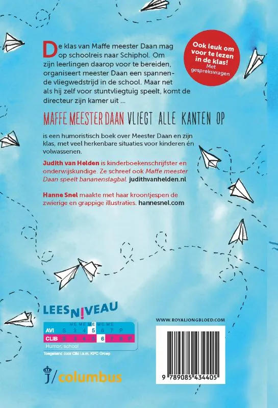 Maffe meester Daan vliegt alle kanten op | 9789085434405 Maffe meester Daan vliegt alle kanten op - Afbeelding 2