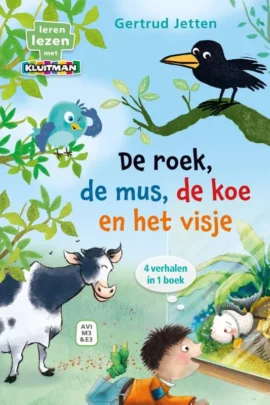 De roek, de mus, de koe en het visje