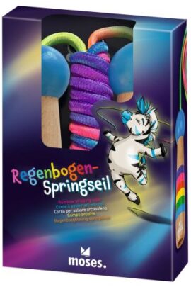 Springtouw regenboog hout 2,2m | 4033477382146