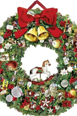 Advent kalenderkrans