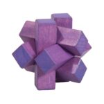 3d mini puzzel paars | 3700217327156