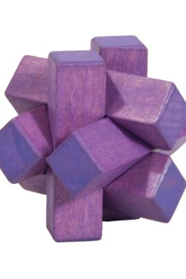 3d mini puzzel paars