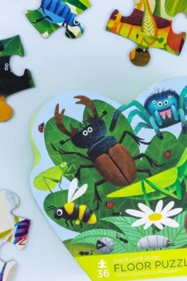 Alternative view of Vloerpuzzel backyard bugs