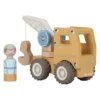 Little Dutch houten kraanwagen | 8713291225510 Little Dutch houten kraanwagen | 8713291225510