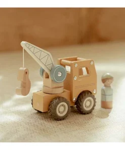 Alternative view of Little Dutch houten kraanwagen