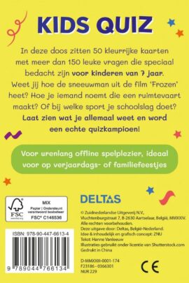De allerleukste kids quiz (7 jaar) | 9789044766134