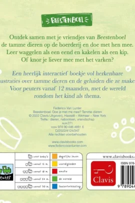 Alternative view of Doe je met me mee? Tamme dieren