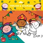 Kleurposter Karel en Kaatje spelen sinterklaas | 5407009982187