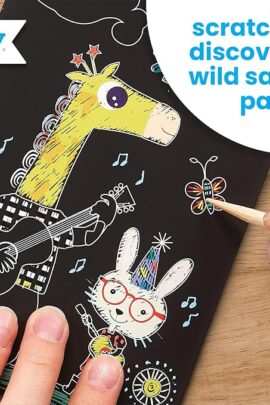 Ooly - Mini Scratch & Scribble - Safari Party | 810078033097