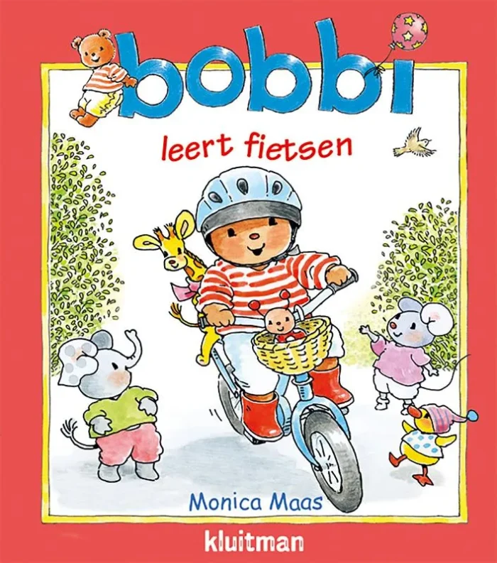 Bobbi leert fietsen