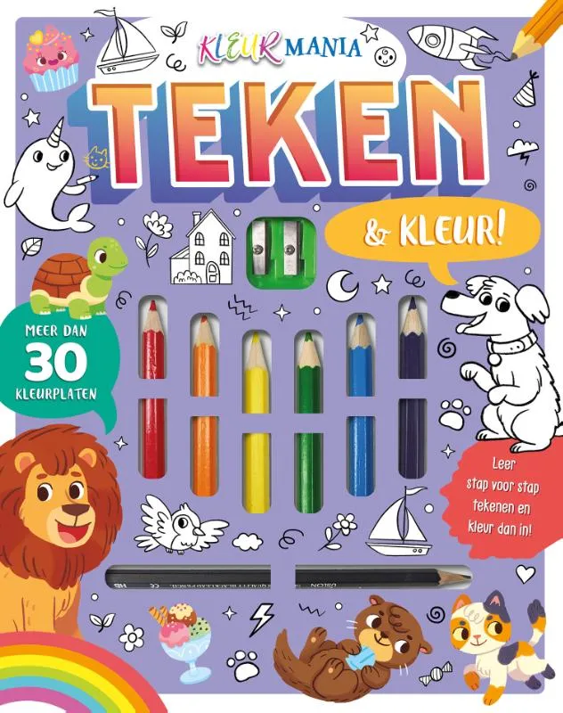 Teken & kleur! | 9789036649469 Teken & kleur!