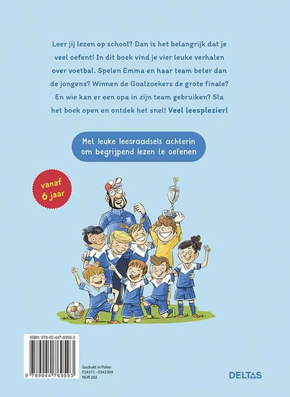 Mijn eerste voetbal leesboek - Leespret voor beginnende lezers vanaf 6 jaar | 9789044769593 Mijn eerste voetbal leesboek - Leespret voor beginnende lezers vanaf 6 jaar - Afbeelding 2