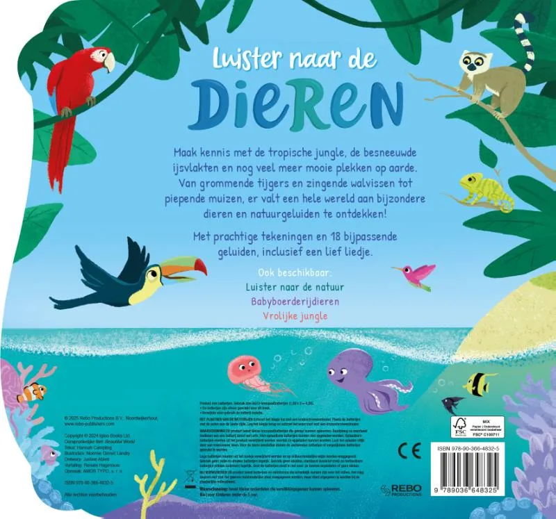 Luister naar de dieren | 9789036648325 Luister naar de dieren - Afbeelding 2