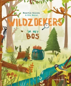 Wildzoekers in het bos