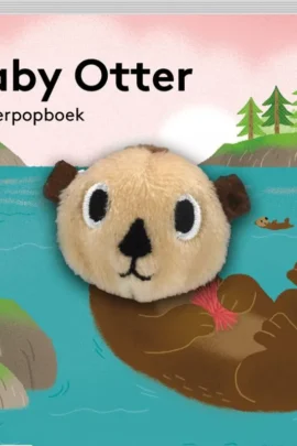 Vingerpopboekje Baby Otter