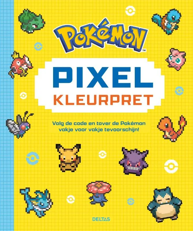 Pokémon pixel kleurpret - Volg de code en tover de Pokémon vakje voor vakje tevoorschijn! | 9789044769074 Pokémon pixel kleurpret - Volg de code en tover de Pokémon vakje voor vakje tevoorschijn!
