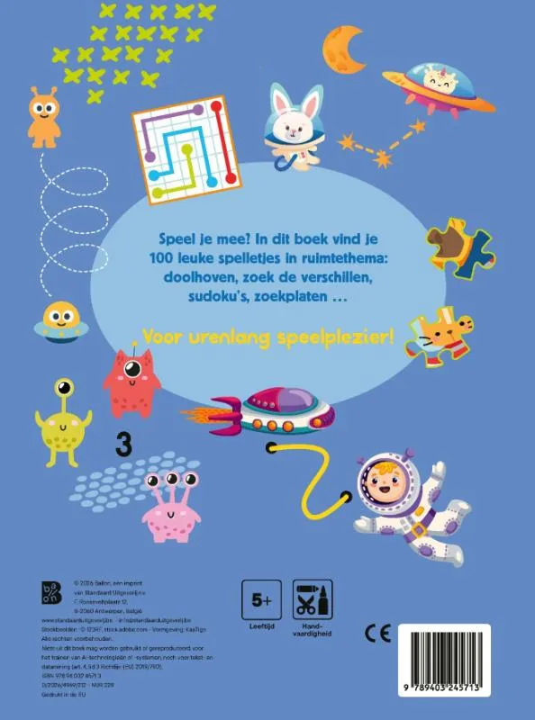 100 spelletjes voor 6-jarigen | 9789403245713 100 spelletjes voor 6-jarigen - Afbeelding 2