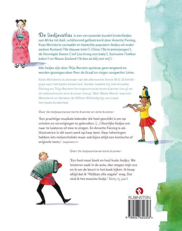 De liedjesatlas | 9789047620303 De liedjesatlas - Afbeelding 2