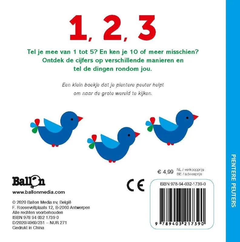 1,2,3 | 9789403217390 1,2,3 - Afbeelding 2