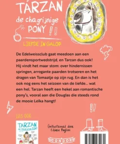 Alternative view of Tarzan, de chagrijnige pony